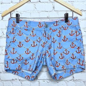 Lilly Pultizer “Anchors Away” Women's Shorts 00